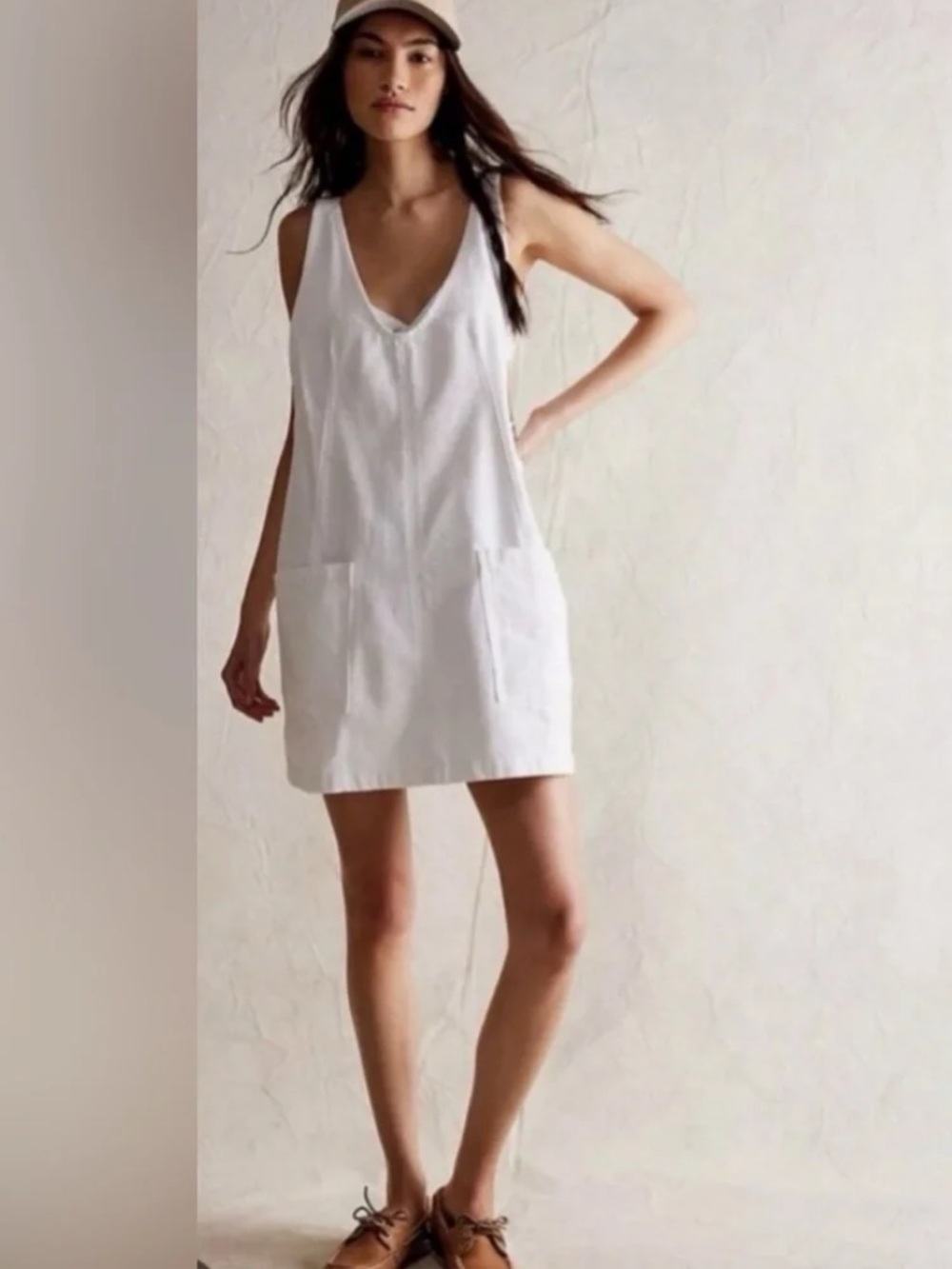 NWOT We The Free White High Roller Skirtall XL - Picture 2 of 13
